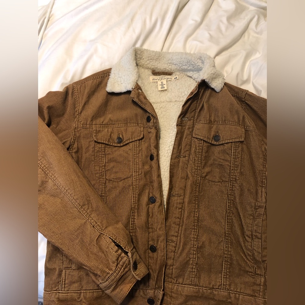 Brown corduroy jacket
